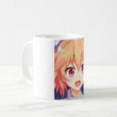 Pflaumenaugen aus Anime Kaffeetasse (Vorderseite Links)