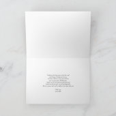 Pflaumenbläserne Hochzeit Lila Wasserfarbe Vielen Karte (Innenseite)