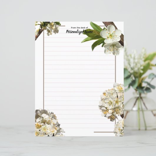 Pflaumenblätter (Stehend Vorderseite)