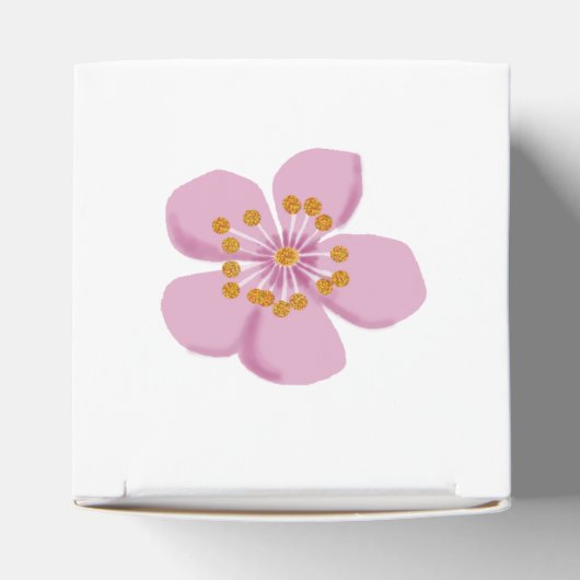Pflaumenblume Geschenkschachtel (Oben)