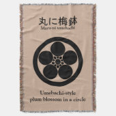 Pflaumenblüte im Umebachi-Stil Decke (Vorderseite Vertikal)
