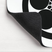 Pflaumenblüte im Umebachi-Stil Mousepad (Ecke)