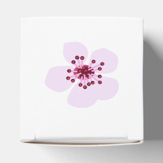 Pflaumenblüte, Kirschblüte Geschenkschachtel (Oben)