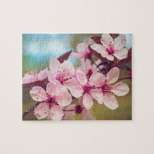Pflaumenblüten 8"x10" herausfordernd puzzle