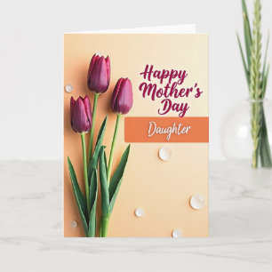 Pflaumenblüten-Muttertagskarte Karte