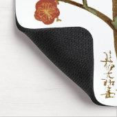 Pflaumenblüten, Ogata Korin, japanische Kunstkunst Mousepad (Ecke)