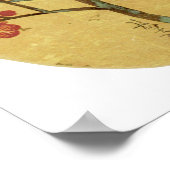 Pflaumenblüten, Ogata Korin, japanische Kunstkunst Poster (Ecke)