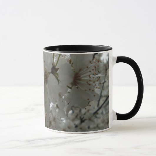 Pflaumenblüten-Ringer-Mug Tasse (Rechts)