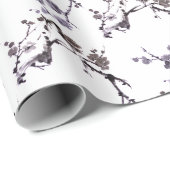 Pflaumenblütenfarbe Geschenkpapier (Rolleneckpunkt)