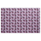 Pflaumeneclipse - Luxuriöse Mit-Jahrhundert-Kreise Stoff (Fat Quarter (45,7 x 55,9 cm))