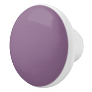Pflaumenfarbe Keramikknauf