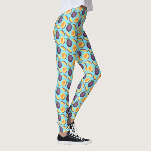 Pflaumenfrucht Leggings (Rechts)