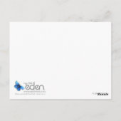 Pflaumenfrüchte Foto-Postkarte Postkarte (Rückseite)