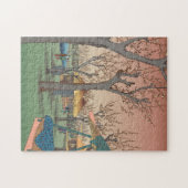 Pflaumengarten von Hiroshige Puzzle (Horizontal)