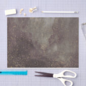 Pflaumengraue Galaxie aus Sternenparchment Seidenpapier (Handwerk)