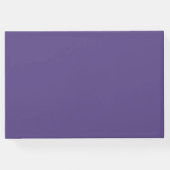 Pflaumenhochzeit Gästebuch (Rückseite)