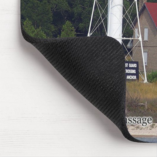 Pflaumeninsel Hellmousepad Mousepad (Ecke)