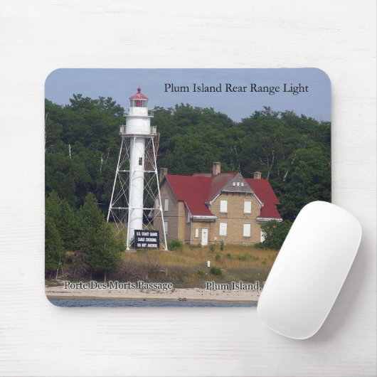 Pflaumeninsel Hellmousepad Mousepad (Mit Mouse)