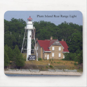 Pflaumeninsel Hellmousepad Mousepad