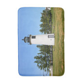 Pflaumeninsel Leuchtturm, Massachusetts Badematte (Vorderseite Vertikal)