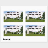 Pflaumeninsel Leuchtturm, Massachusetts Stickers (Blatt)