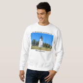 Pflaumeninsel Leuchtturm, Massachusetts Sweatshirt (Vorne ganz)