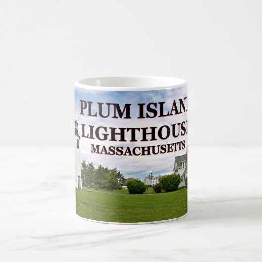 Pflaumeninsel Leuchtturm, Tasse Massachusetts (Mittel)