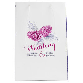 Pflaumenkistchen zeichnend Gastgeschenk Hochzeit G Mittlere Geschenktüte