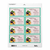 Pflaumenkonfitüre oder Obstkonserven (Vorne)