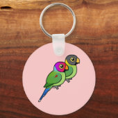 Pflaumenkopfpaare Schlüsselanhänger (Vorderseite)