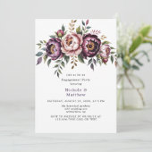 Pflaumenkoppler Einladung (Stehend Vorderseite)