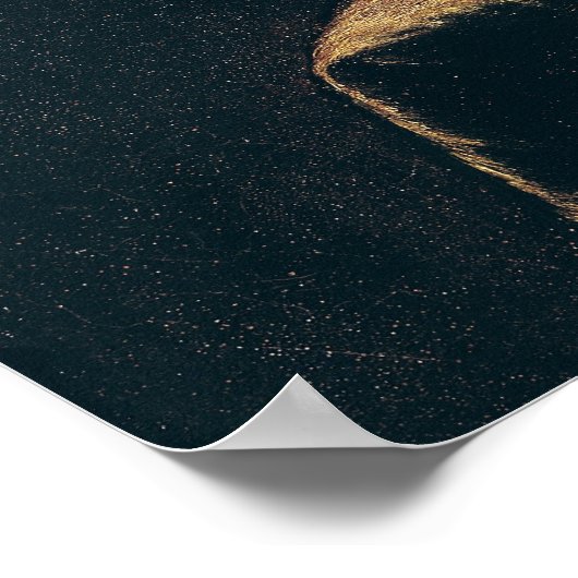 Pflaumenkörbe Poster (Ecke)