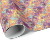 PflaumenLila Krummstoff Geschenkpapier (Rolleneckpunkt)