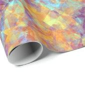 PflaumenLila Krummstoff Geschenkpapier (Rolleneckpunkt)