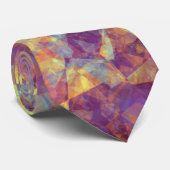 PflaumenLila Krummstoff Krawatte (Gerollt)