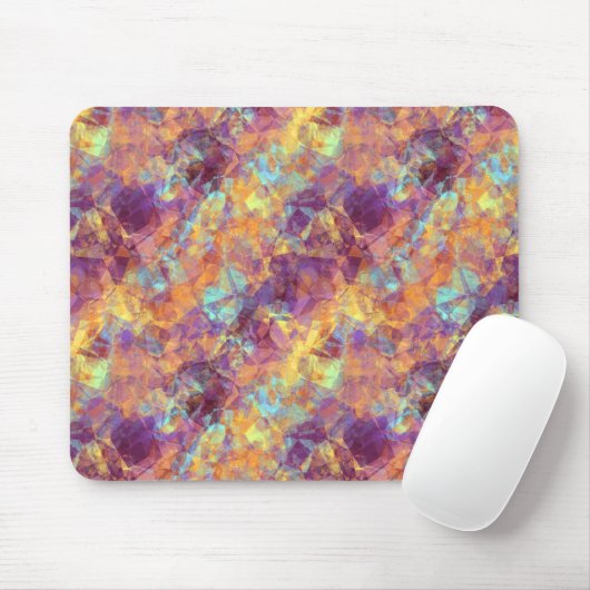 PflaumenLila Krummstoff Mousepad (Mit Mouse)