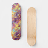 PflaumenLila Krummstoff Skateboard (Vorderseite)