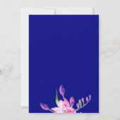 Pflaumenmarinade Hochzeitsfeier Einladung (Rückseite)