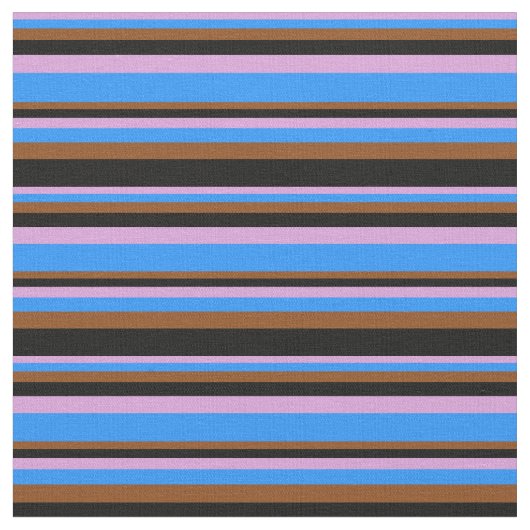Pflaumenmuster, blau, braun und schwarz stoff (Nahaufnahme)