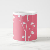 Pflaumenmuster Jumbo-Tasse (Vorderseite)