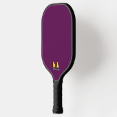 Pflaumenpaddel mit Initialen Pickleball Schläger (Links)