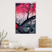 Pflaumenpark in Kameido Poster (Küche)