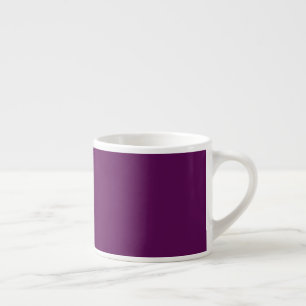 Pflaumenperfektion - Elegante Solid Pum - Espressotasse