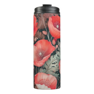 Pflaumenrot Vintag Thermosbecher