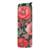 Pflaumenrot Vintag Thermosbecher (Nach links gedreht)