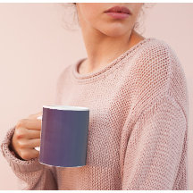 PflaumenRuhe - Elegante Pflaume Aquamarine Tasse