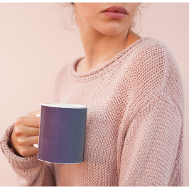 PflaumenRuhe - Elegante Pflaume Aquamarine Tasse