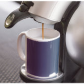 PflaumenRuhe - Elegante Pflaume Aquamarine Tasse