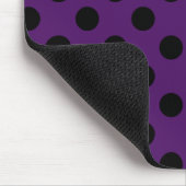 Pflaumenspalte lila mousepad (Ecke)