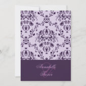 Pflaumenstauscher Einladung (Vorderseite)